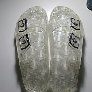 Mia clear jelly sandals size 6